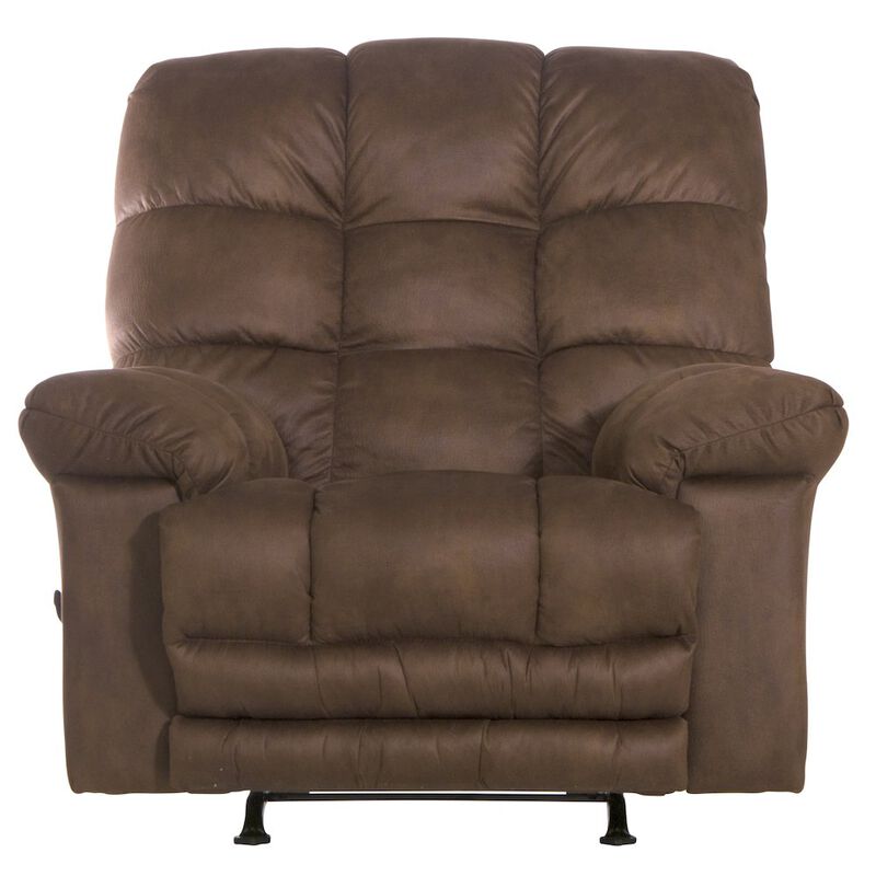 Catnapper Machado Oversized Chaise Rocker Recliner with X-tra Extension Footrest
