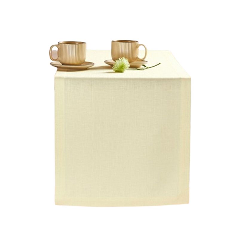 Solino Home 100% Pure Linen Table Runner - Diana