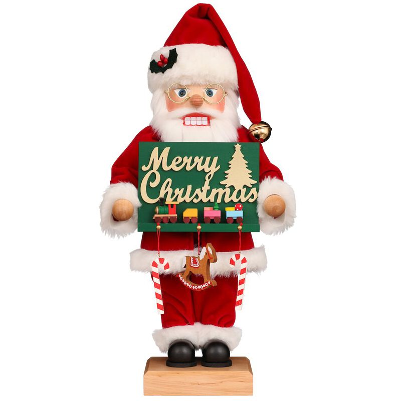 Premium Nutcracker - Merry Christmas Santa