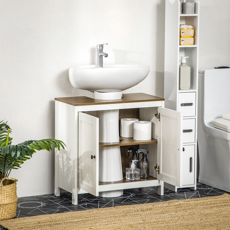 Hivvago Compact Bathroom Sink Storage Cabinet image number 7