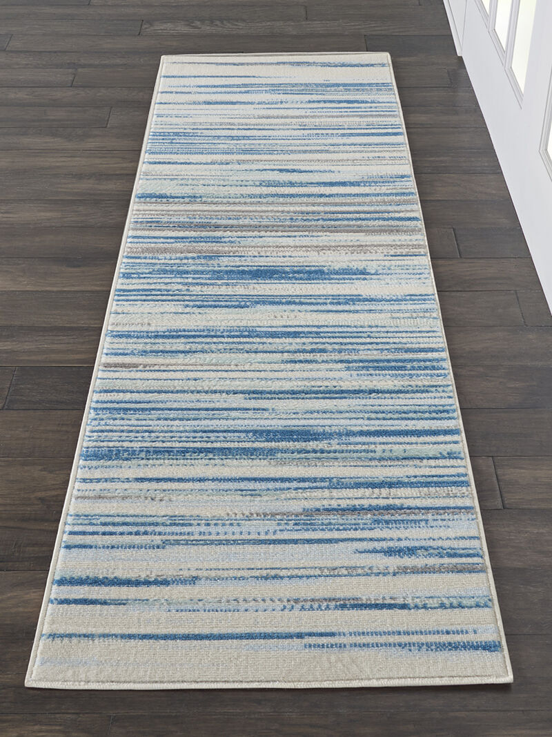Jubilant JUB04 Blue 2' x 6' Rug
