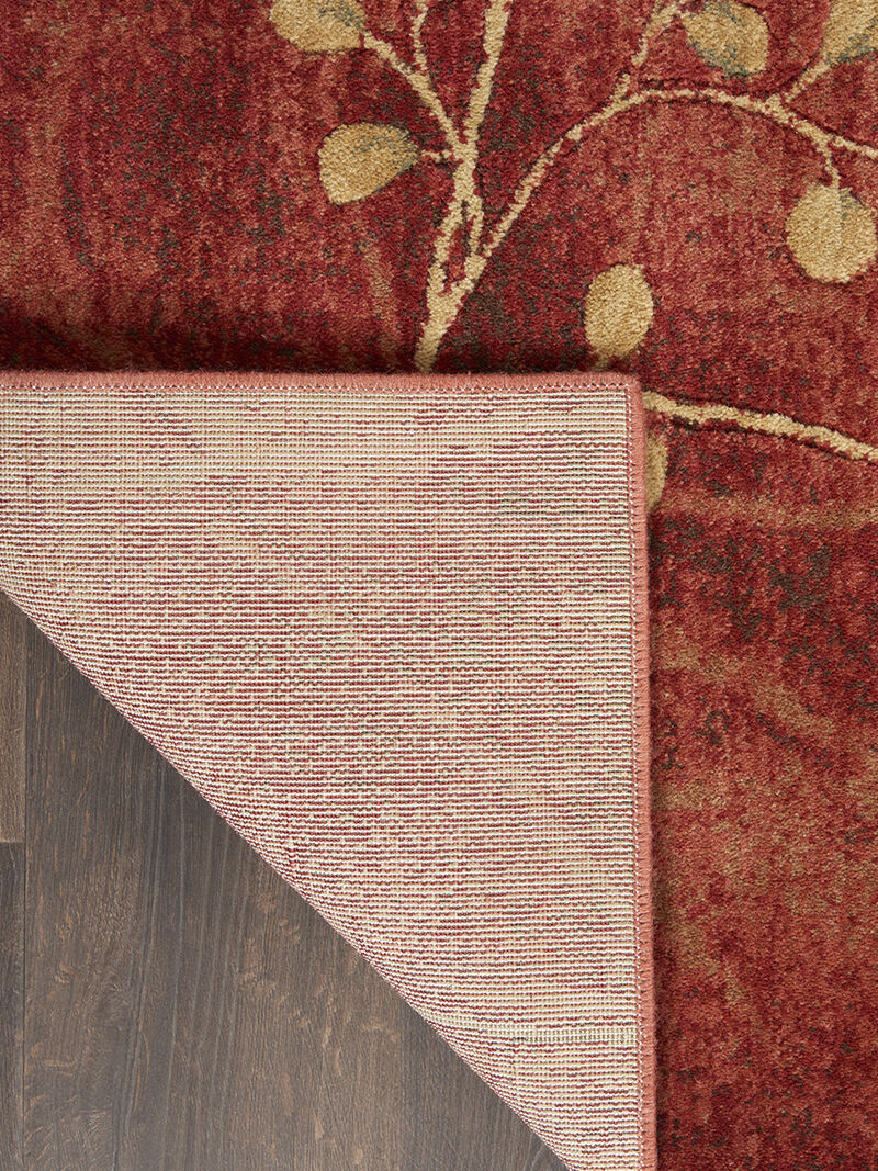 Somerset ST74 Flame 9'6" x 13' Rug image number 1