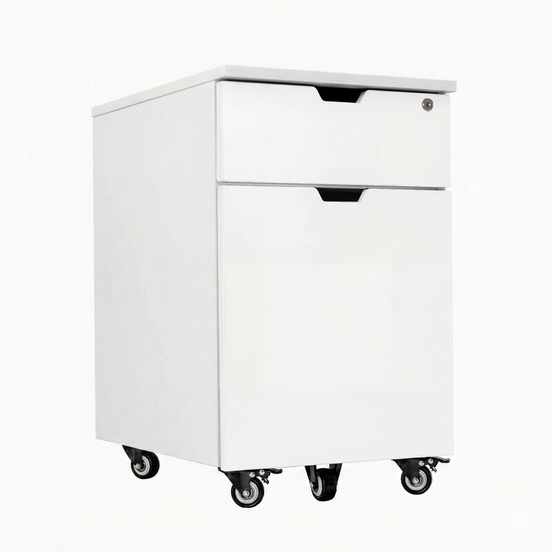 Desky Wooden Minimal Filing Cabinet image number 0