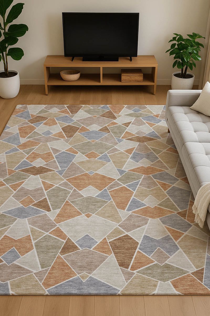 Kenner KN8 Copper 9' x 12' Rug image number 1