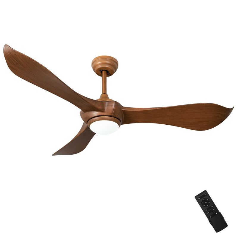 Ceiling Fan with Light Reversible DC Motor