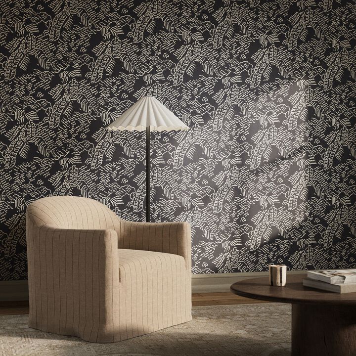 Balkan Wallpaper by Four Hands Art Studio - Balkan Black I