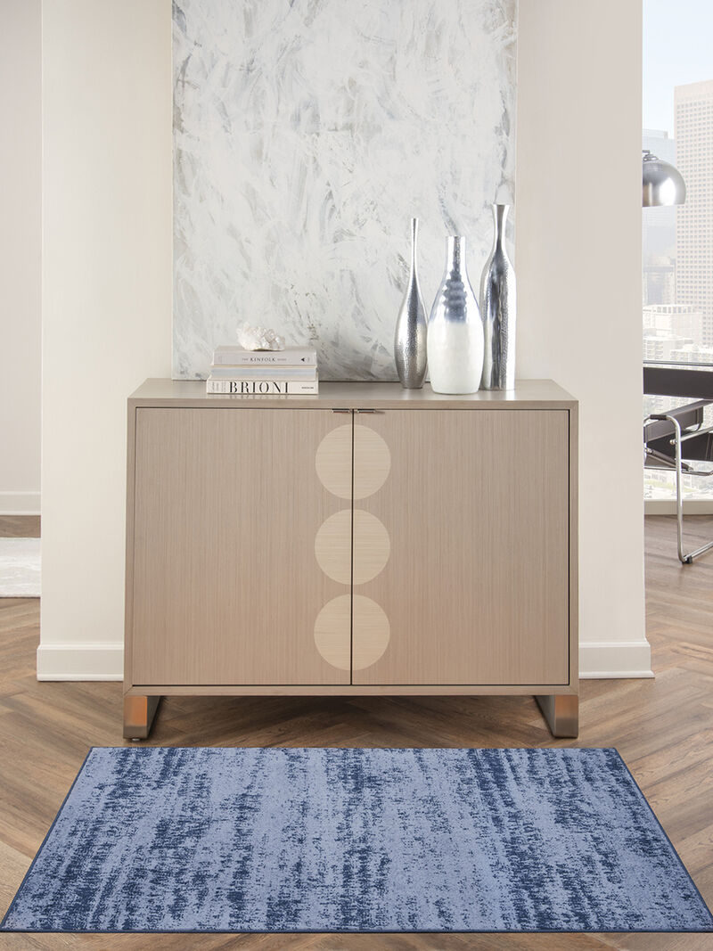 Nourison Essentials NRE03 Denim 2'2" x 7'6" Rug