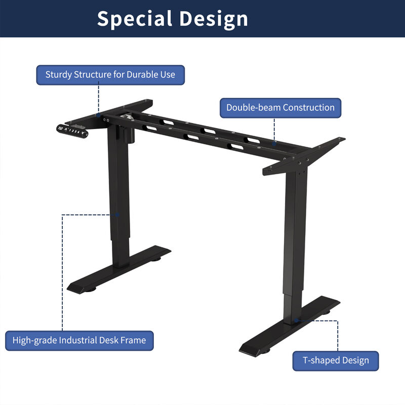 Tekerd Adjustable Desk image number 4