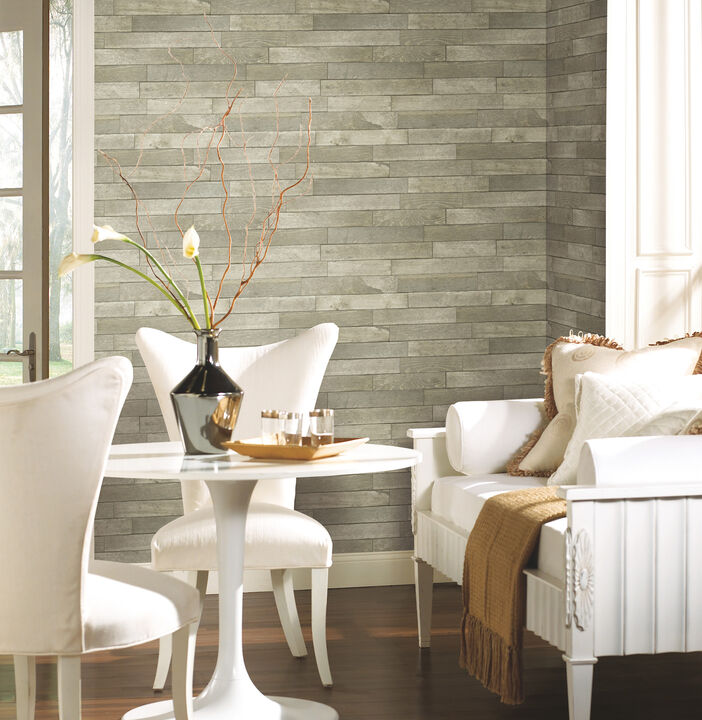 Warehouse Planks Brown Peel & Stick Wallpaper