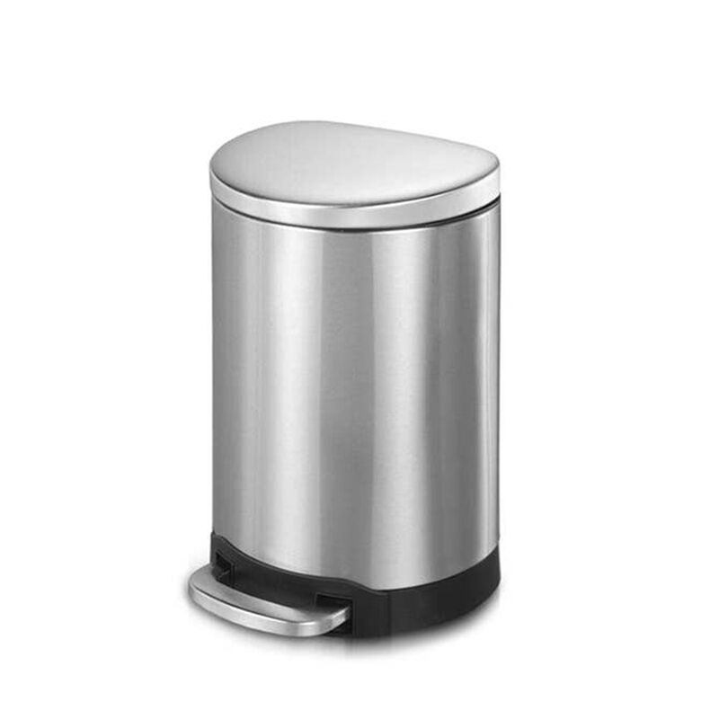 3.2 Gal./12 Liter Stainless Steel Trash Can