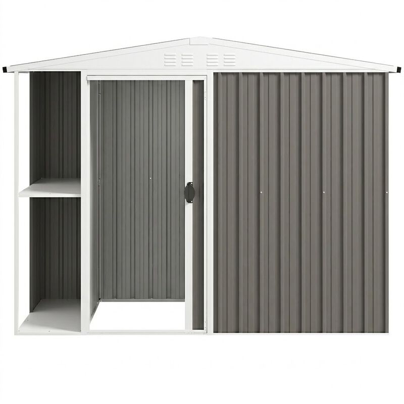 Steel Storage Cabinet for Garden Tools and Outdoor Equipment Organization image number 0