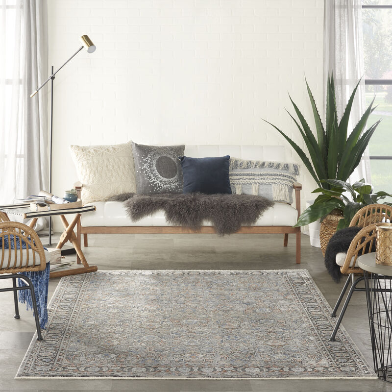 Starry Nights STN10 Gray/Navy 9'10" x 12'6" Rug