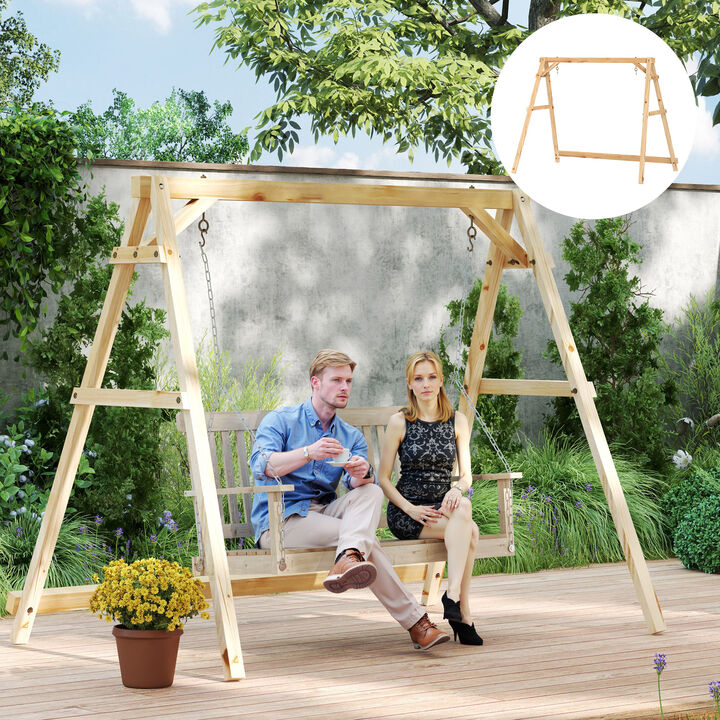 Hivvago Heavy Duty Porch Swing Frame &ndash; 770 lb Capacity