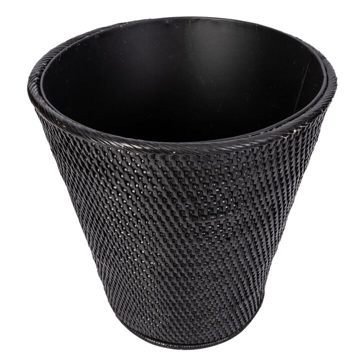 Saboga Home&trade; Round Tapered Waste Basket with Metal Liner