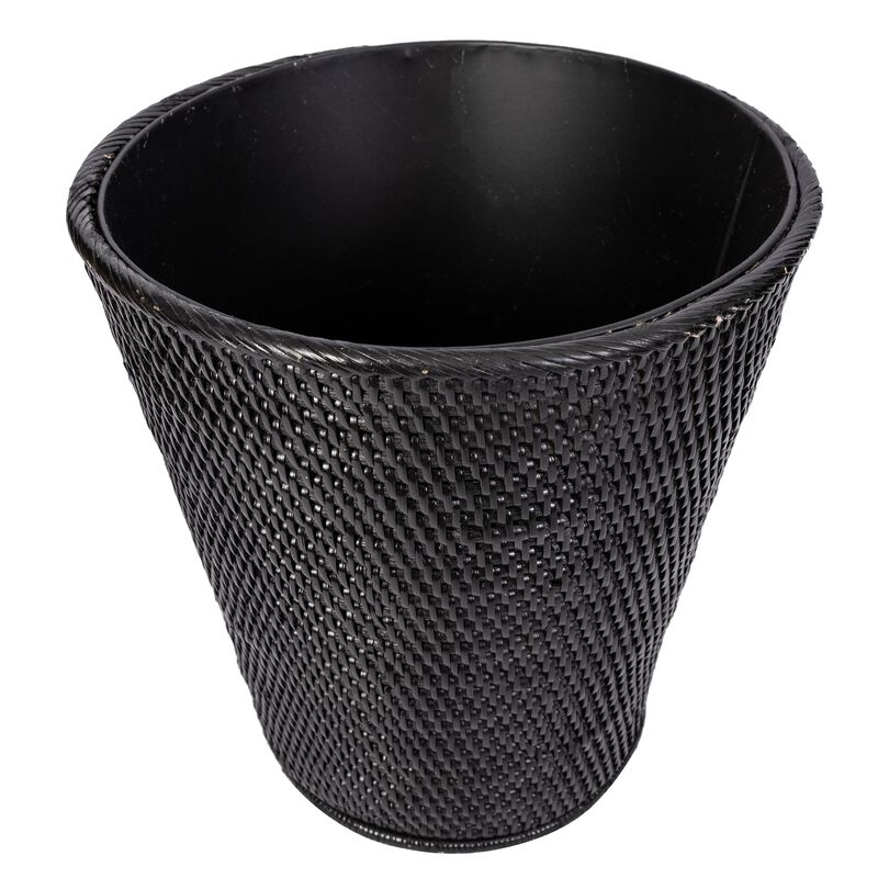 Saboga Home&trade; Round Tapered Waste Basket with Metal Liner image number 0