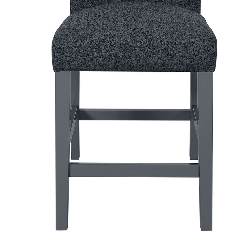 Monaco Dark Grey Bar Stools Set of 2 image number 4