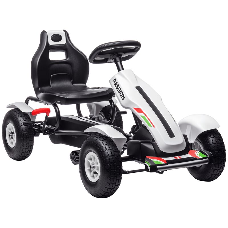 BreeBe Kids Ride On Pedal Go Kart with Sharp Steering image number 0