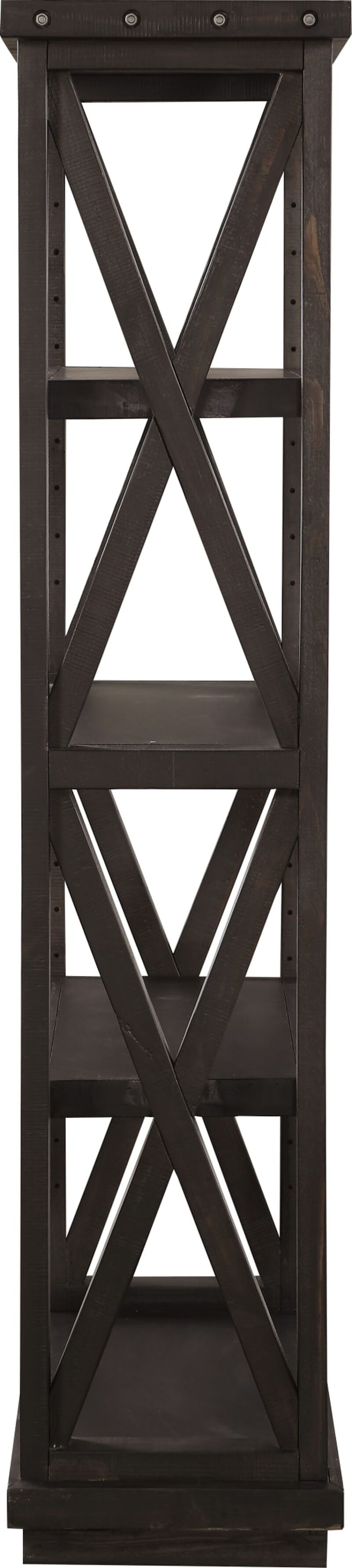 Yosemite Solid Wood Bookcase in Cafe