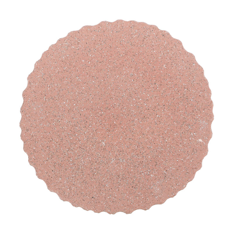 Louisa Modern Art Deco Tambour Indoor/Outdoor Accent Table