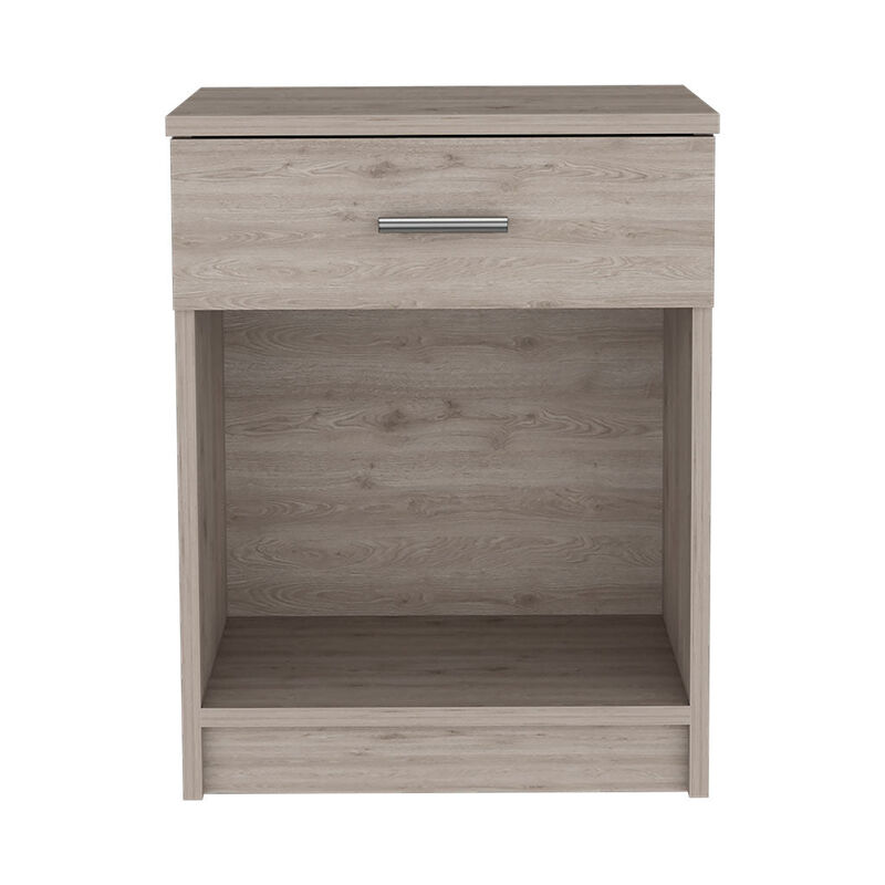 Nightstand Coco, Bedroom, Light Gray