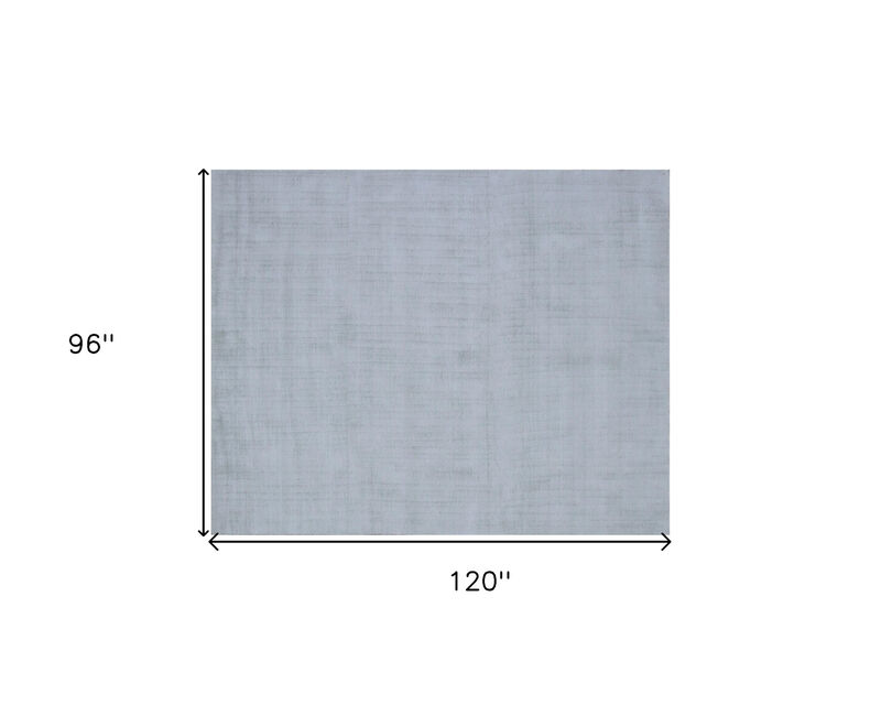 HomeRoots 8' X 10' Sage Hand Loomed Area Rug image number 6