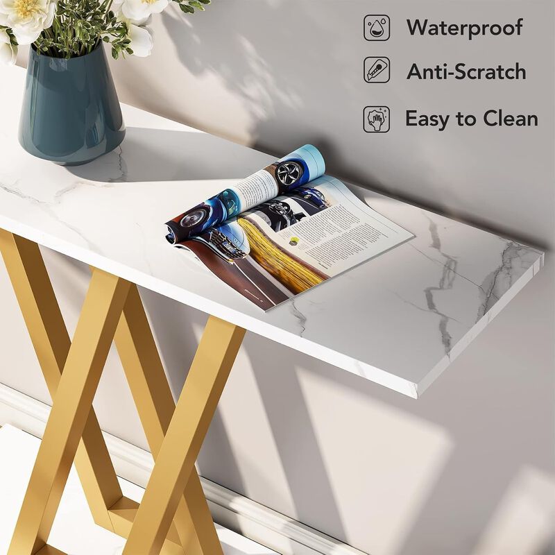 Tribesigns Modern Wood Console Table image number 6
