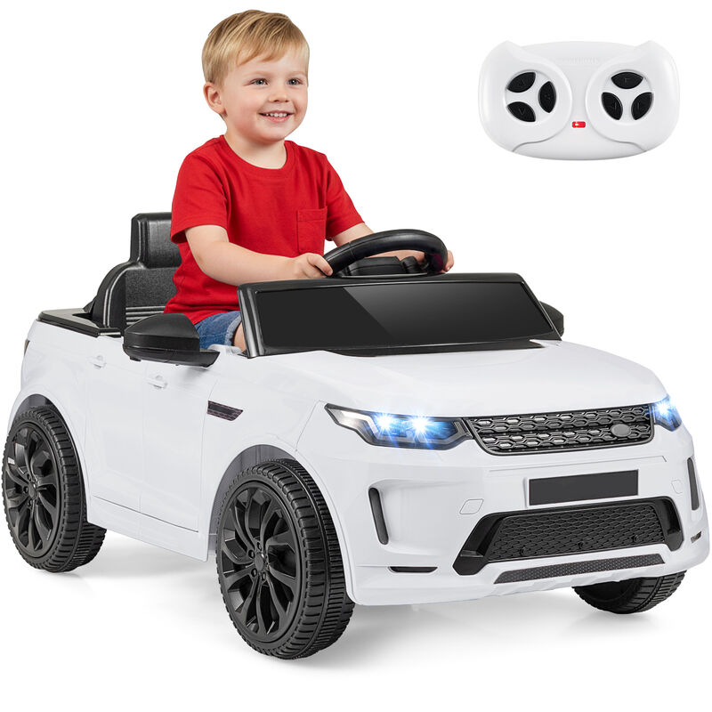 12V Kids Ride On Car with Remote Control, LED Lights, Music and Safety Belt image number 3