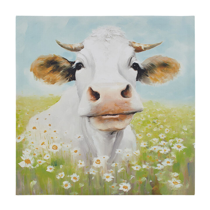 Gracie Mills Kemp Adorable Animals Canvas Wall Art