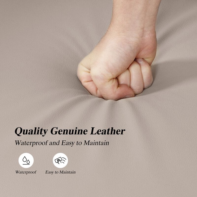 Stebab Pu Leather Accent Chair image number 4