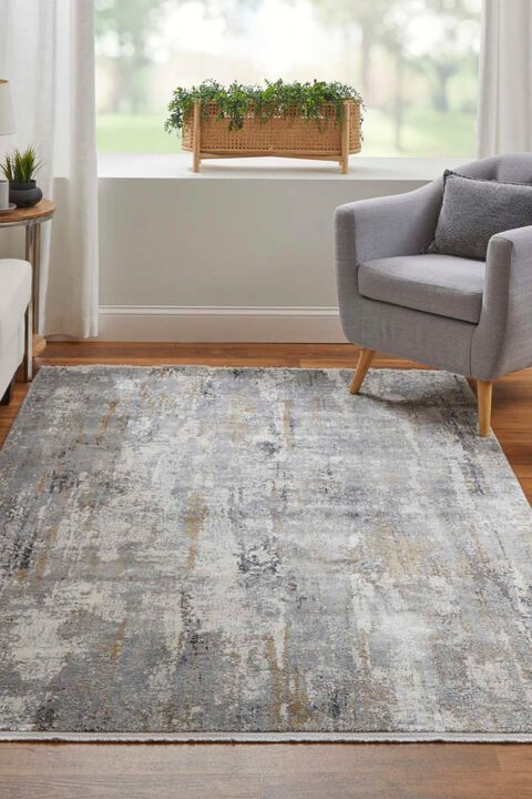 Cadiz 3887F Ivory/Gray 3'1" x 5' Rug