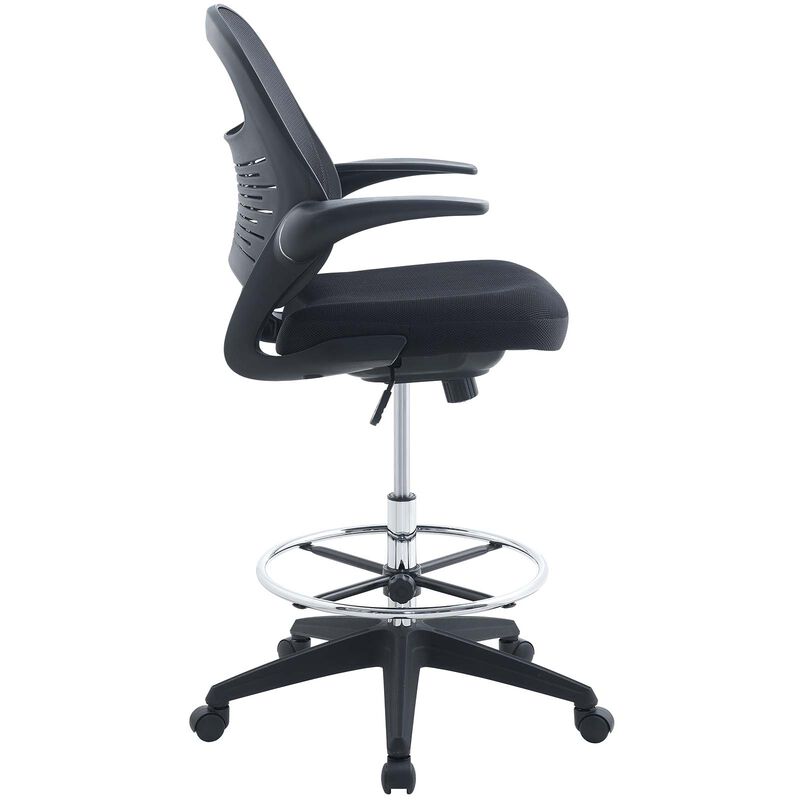 Modway Furniture - Stealth Drafting Chair Black image number 2