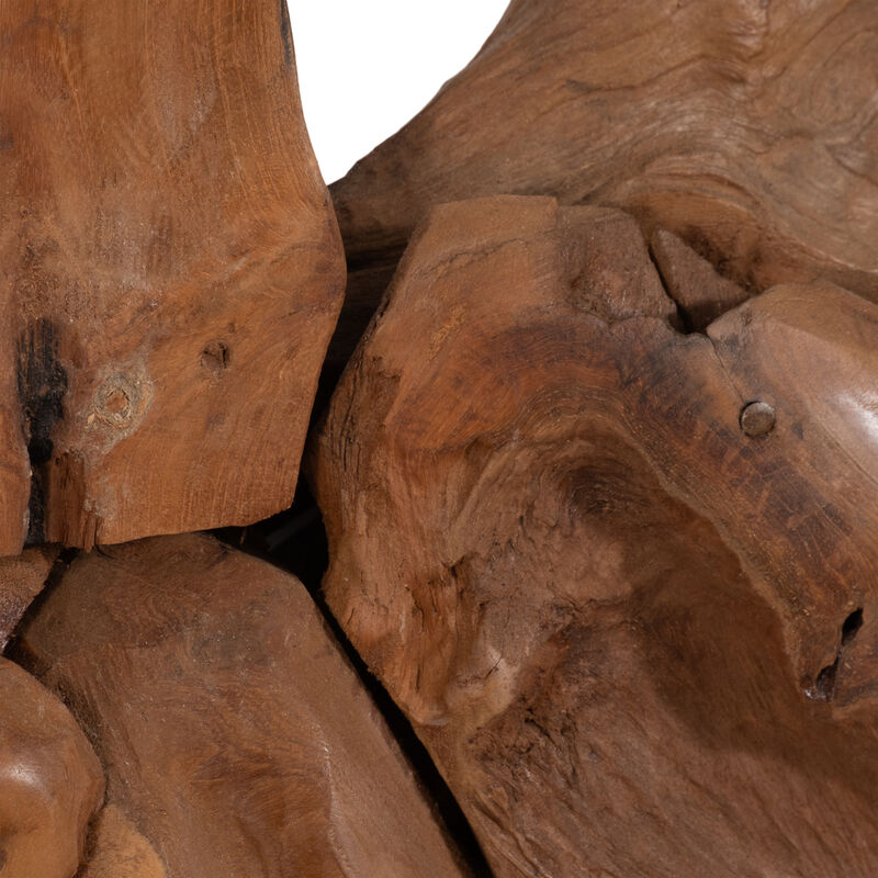 37" Teak Wood Horse Head image number 4