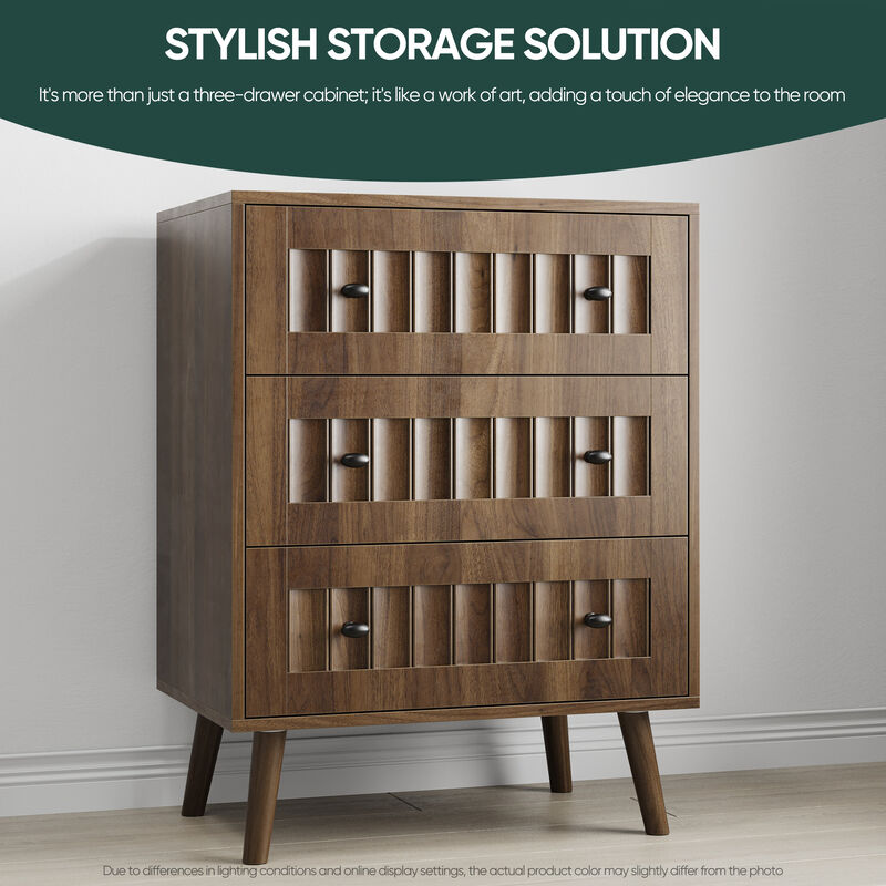Montzi 3 drawer dresser image number 5