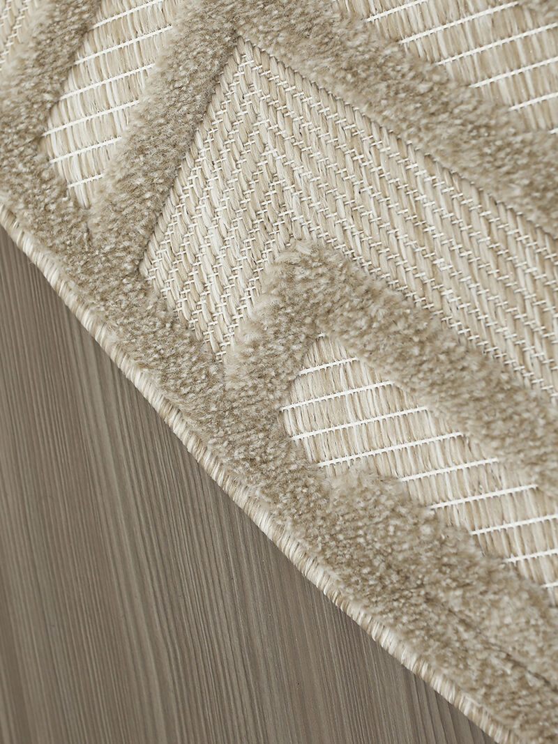 Versatile NRV01 Cream 4' x Round Rug image number 2