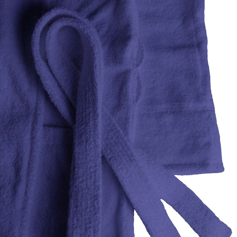 Soft Classic Men&rsquo;s Bathrobe in Turkish Cotton with Adjustable Waist Belt image number 3