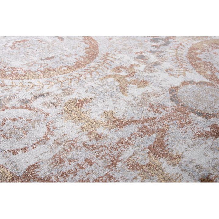 Lavish Neutral 3'11" x 5'6" Power-Loomed Rug