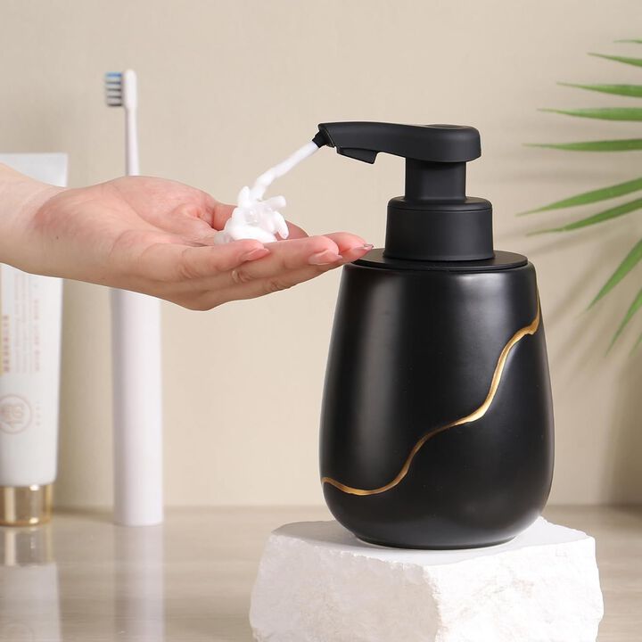Nordic Garden Automatic Foaming Soap Dispenser Recycled Eco-Clay