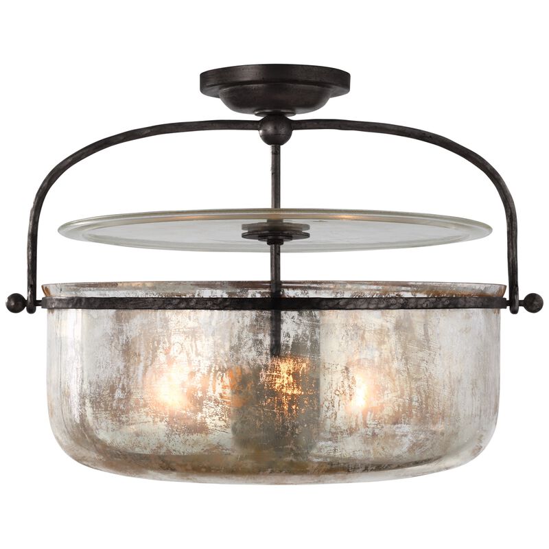 Chapman & Myers Lorford Semi-Flush Lantern Collection