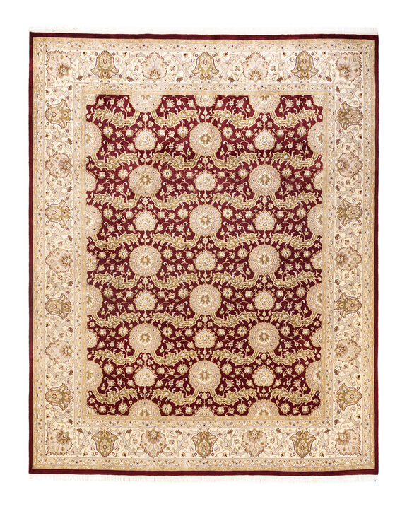 Mogul, One-of-a-Kind Hand-Knotted Area Rug  - Red, 8' 0" x 10' 1"