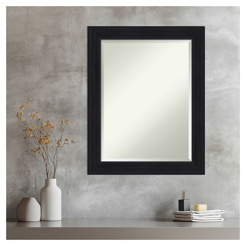 Abbey Black Beveled Framed Wall Mirror image number 6