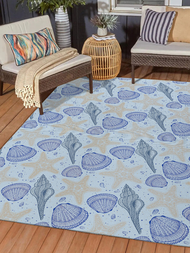 Seabreeze SZ4 Sky 3' x 5' Rug