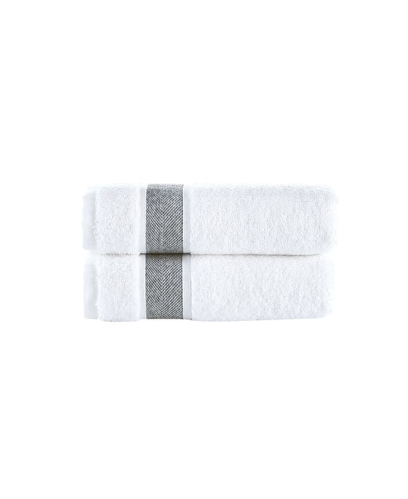 Brooks Brothers Ottoman Rolls 2 pcs Hand Towels