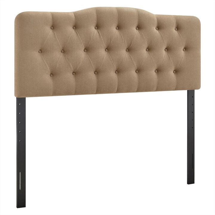Annabel Premium Linen Blend Queen Headboard