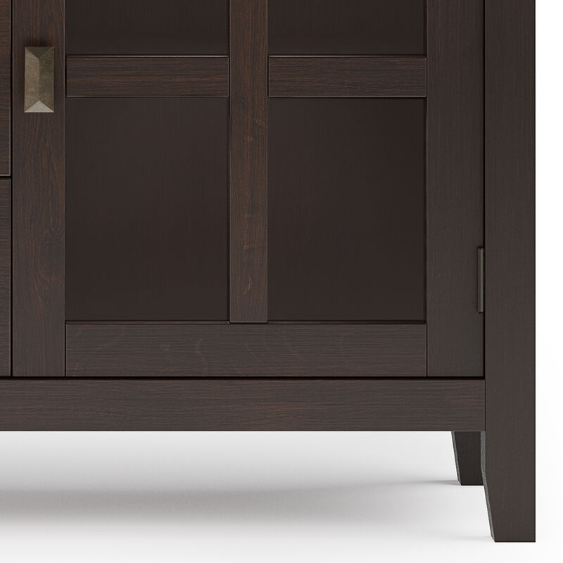 Narol Solid Wood Large Sideboard Buffet Cabonet image number 4