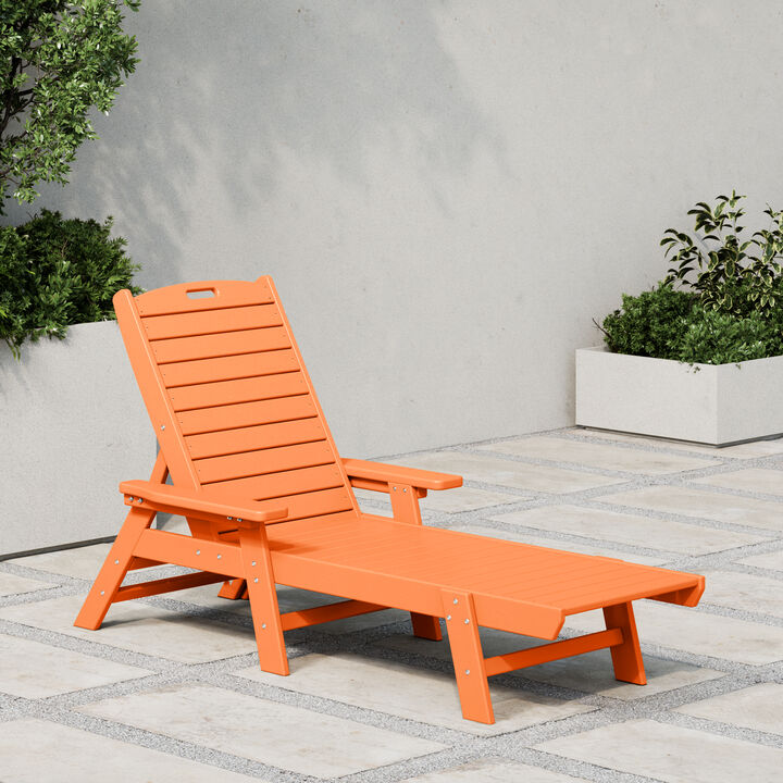 WestinTrends Poly Reclining Chaise Lounge