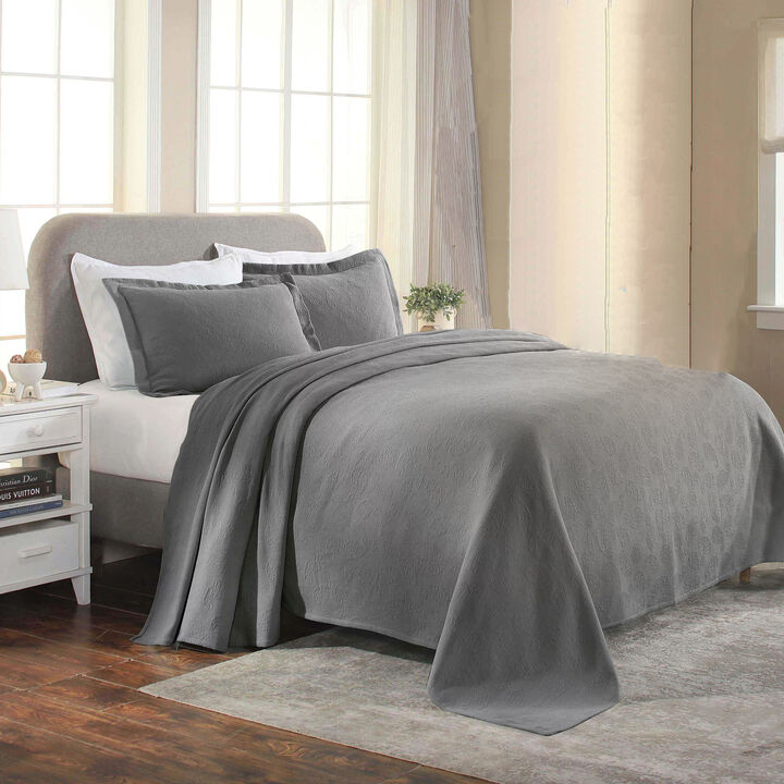Lightweight Cotton Bedspread Set with Matching Shams