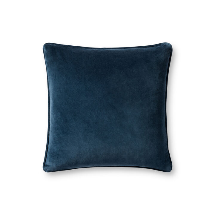 Lydia Dark Blue 26''x26'' Pillow Cover Only