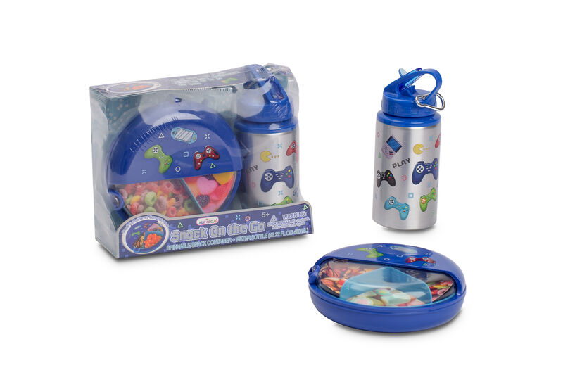 Game On The Go Snack Set