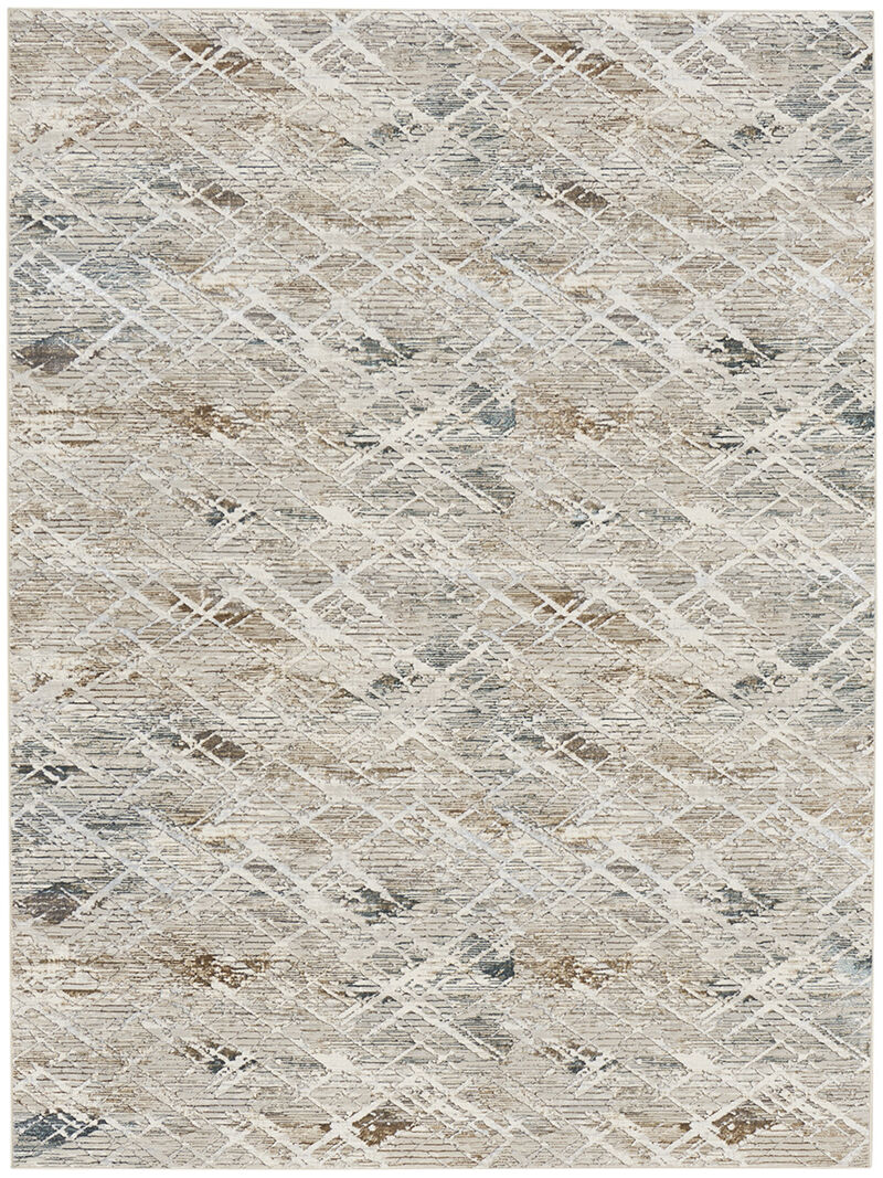 Glitz GLZ11 Gray/Multicolor 9' x 12' Rug