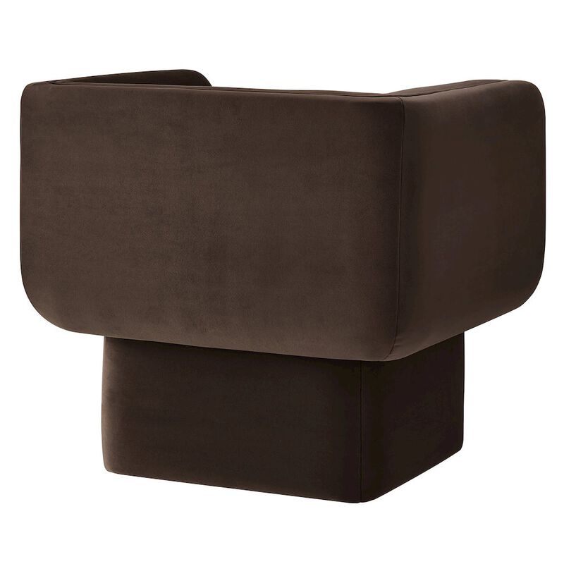 Tate Performance Velvet Accent Chair image number 4